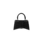 HOURGLASS plus small crocodile embossed handbag