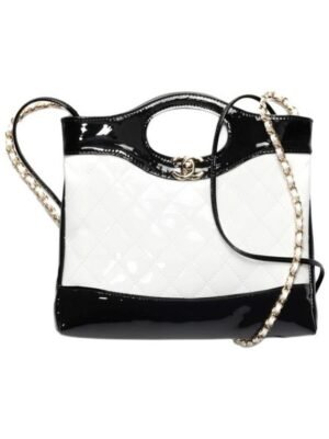 CHANEL 31 MINI SHOPPING BAG PATENT CALFSKIN