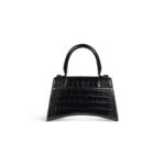 HOURGLASS Small Embossed Tote Bag