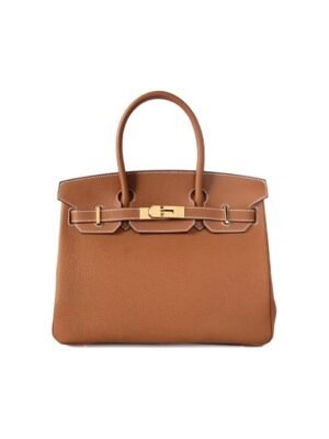 Hermès Birkin 25 with gold-plated hardware, fully hand-stitched togo