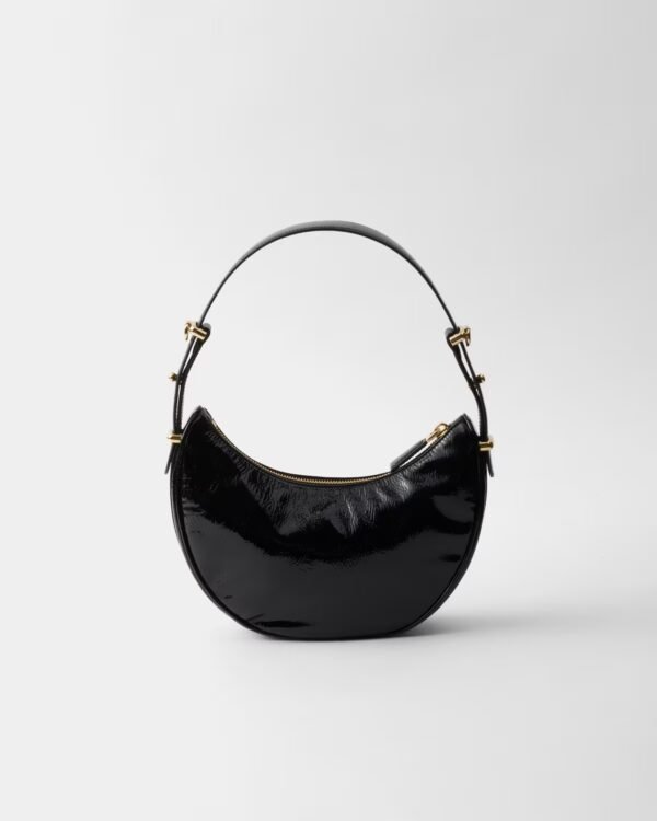 Prada Arqué Naplak Painted Leather Shoulder Bag