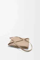 Medium Puzzle Fold tote in shiny calfskin