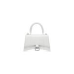 HOURGLASS plus small crocodile embossed handbag