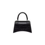 HOURGLASS Crocodile embossed small handbag