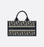 East-West Dior Book Tote with strap