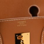 Epsom Birkin 30 Gold