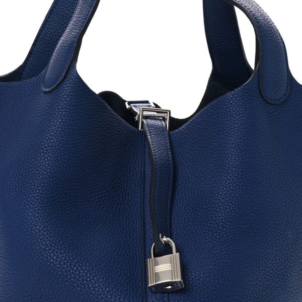 Taurillon Maurice Picotin Lock 22 MM Bleu Saphir