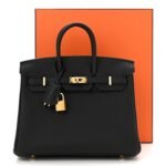 Togo Birkin 25 Black