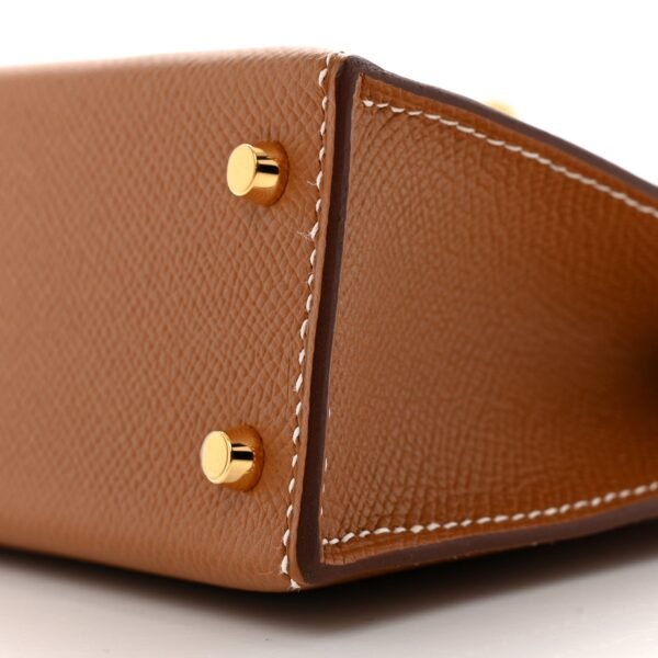 Epsom Mini Kelly Sellier 20 Gold