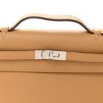 Swift Kelly Pochette Clutch Biscuit