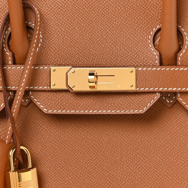Epsom Birkin 30 Gold