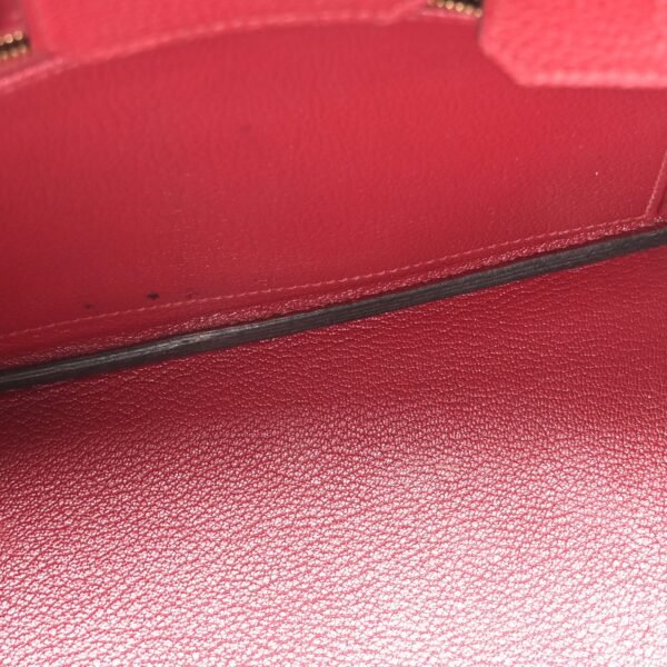 Togo Birkin 25 Rouge Grenat