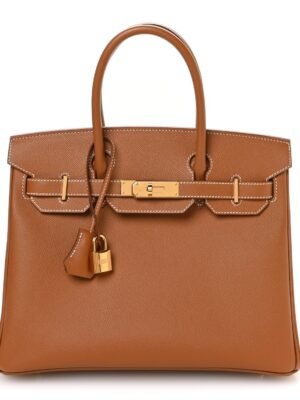 Epsom Birkin 30 Gold